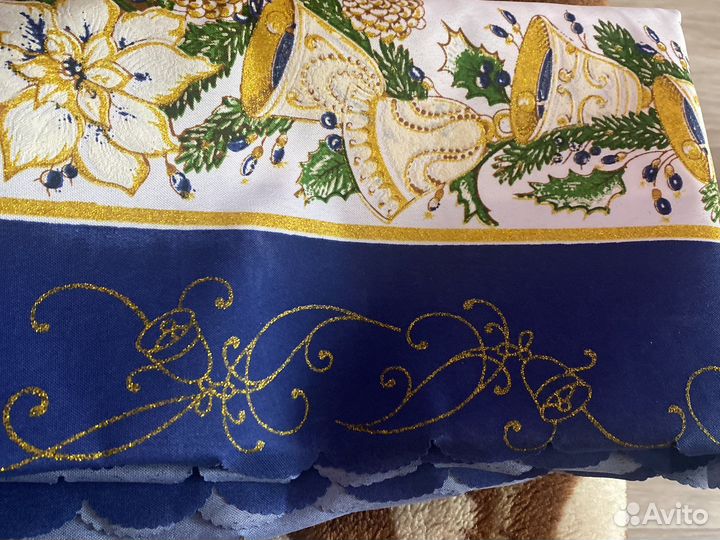 Скатерть новогодняя