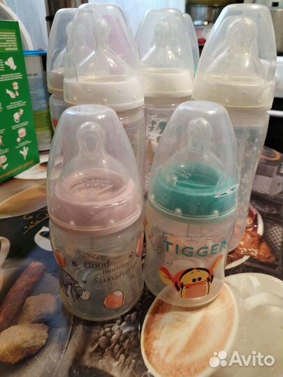 Бутылочки для кормления nuk
