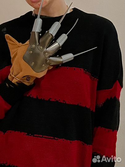 Рука-перчатка Фредди Крюгера костюм на хэллоуин