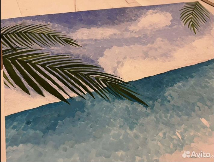 Картина море