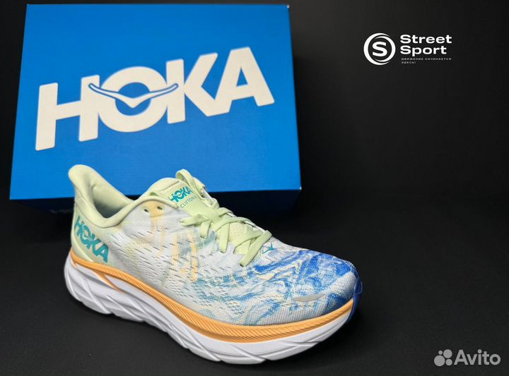Hoka - Оригинальные кроссовки, модель Clifton 8