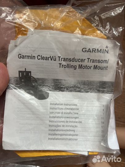 Garmin striker plus 4cv с защитной ориг крышкой