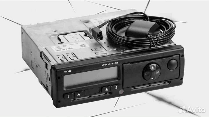 Тахограф VDO 3283 новый с скзи (нкм)