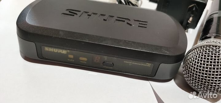 Радиомикрофон Shure pg4, с головой pg58
