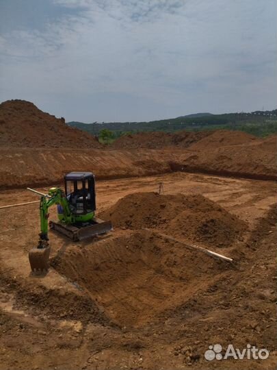 Услуги экскаватора