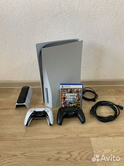 Sony playstation 5 PS5 с дисководом 2 джойстика