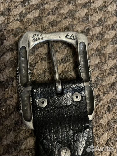 Ремень кожаный Италия