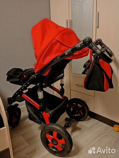 Детская коляска 2 в 1 бу