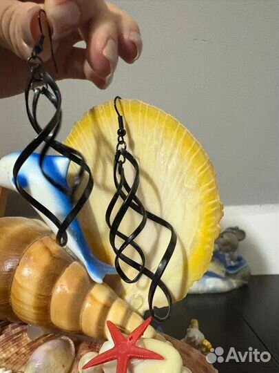 Серьги бижутерия