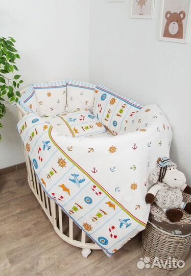 Комплект в кроватку «Маяк»