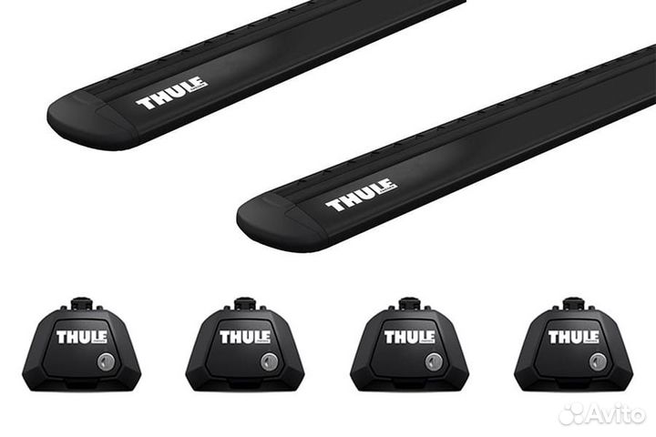 Багажник на крышу Fiat Sedici Thule 7104