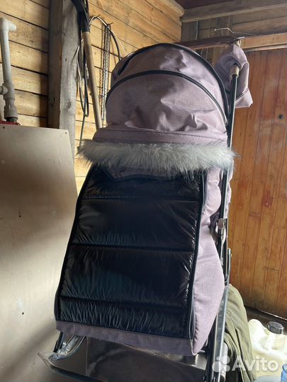 Коляска санки