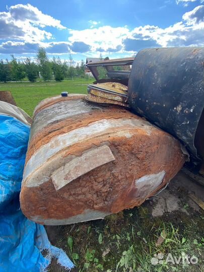 Бочка алюминиевая из под молока