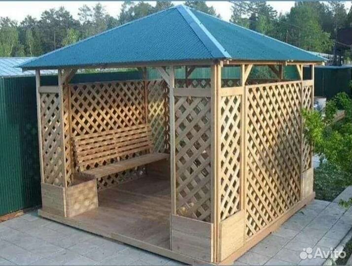 Беседка для дачи