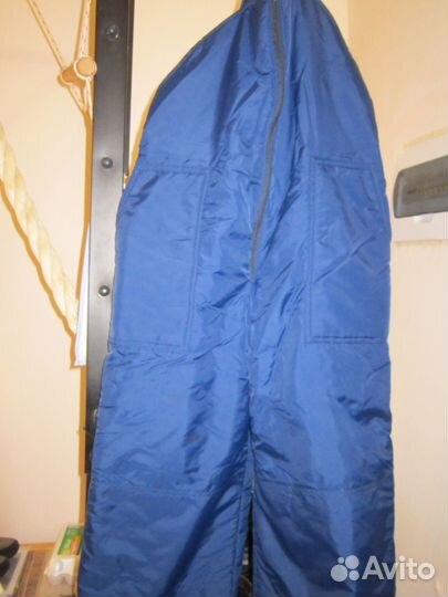 Мужской зимний полукомбинезон