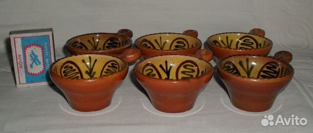 Керамический Кофейный набор 6 шт.,СССР
