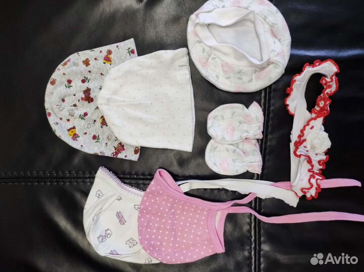 Вещи пакетом на девочку р. 56-62-68