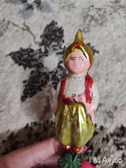 Разные елочные игрушки СССР