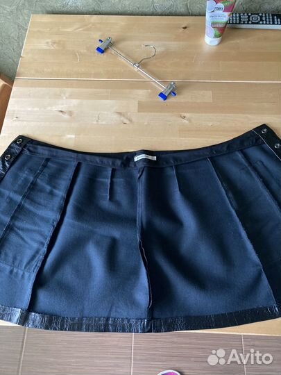 Юбка кожаная