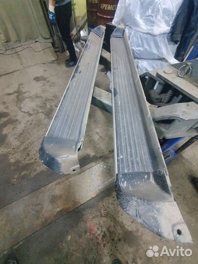 Обвесы пороги подножки honda crv 2