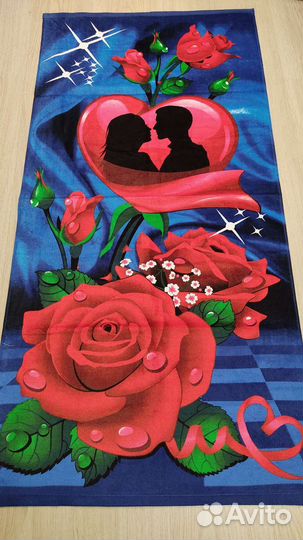 Полотенца большие Цветы