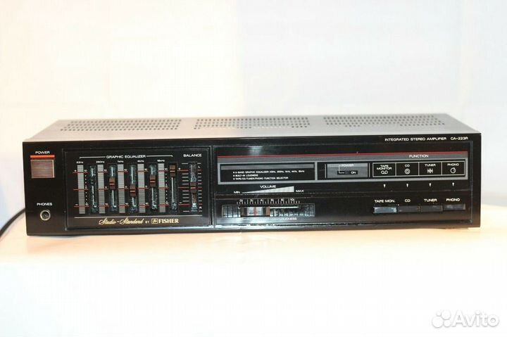 Стойка Fisher Усь Fisher CA-870 Sanyo JA 6155 +EQ