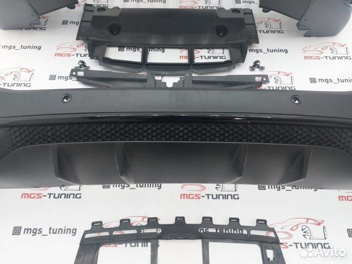 Обвес GLE 63s Black на Mercedes GLE-Class V167