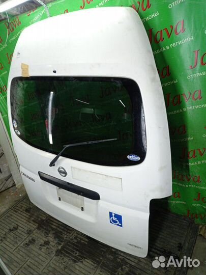 Дверь задняя задняя Nissan Caravan dqge25 KA24DE