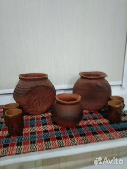 Посуда из глины ручная работа