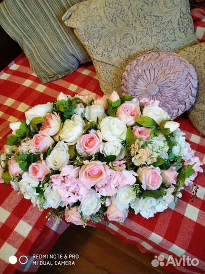 Свадебная композиции на подиум