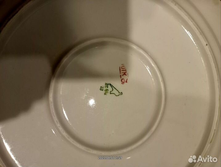 Большое блюдо дулево