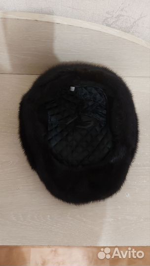Норковая мужская кепка