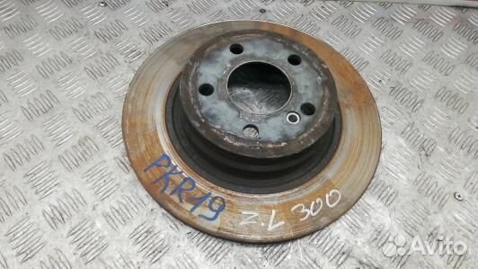 Диск тормозной задний mercedes benz C-class W204