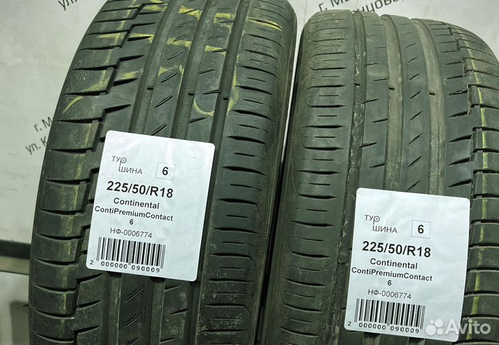 Continental ContiPremiumContact 6 225/50 R18 94Y