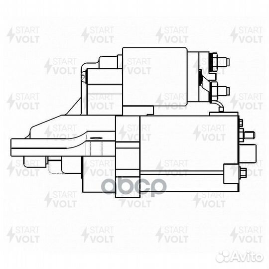 Стартер для а/м Ford Focus II (04) /C-Max (07)