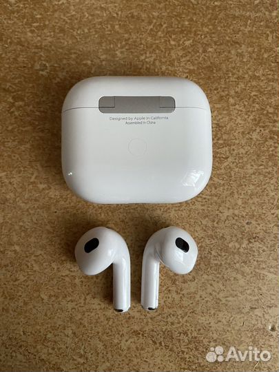 Беспроводные наушники apple airpods 3