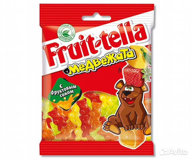 Конфеты Мармелад Фрутелла Медвежата 70г
