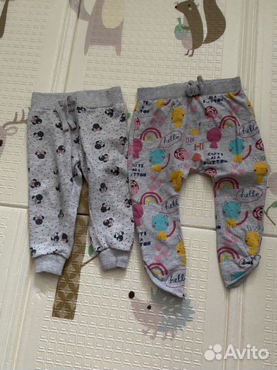 Пакет вещей на девочку 6-9 месяцев