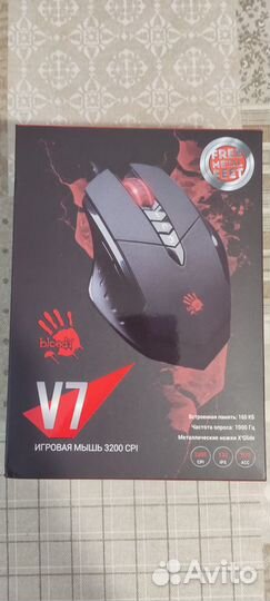 Игровая мышь A4Tech Bloody V7 Black