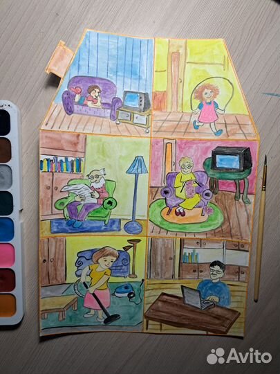 Рисунки а4 заказ
