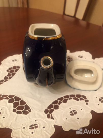 Заварочный чайник СССР кобальт