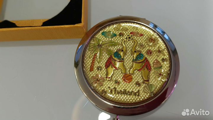 Зеркало карманное новое в упаковке