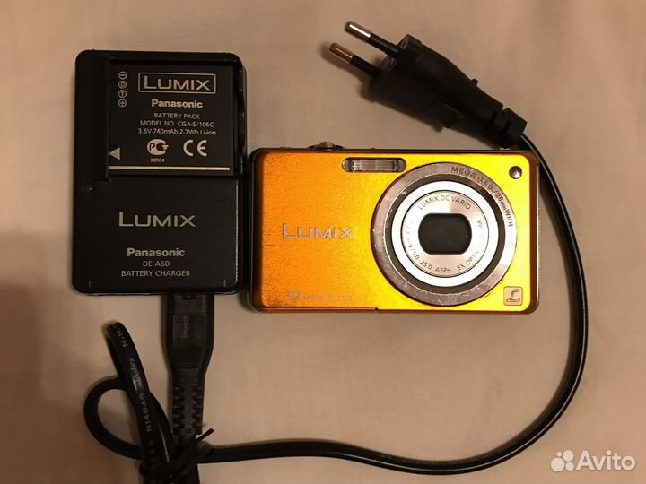 Компактный фотоаппарат panasonic lumix DMC FS10