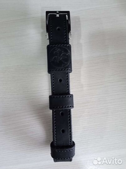 Мужской кожаный ремень ручной работы