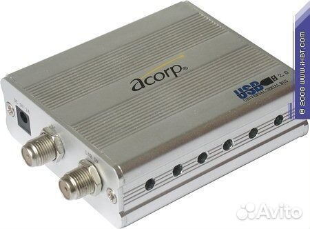 Спутниковый тюнер Acorp TV878DS USB новый