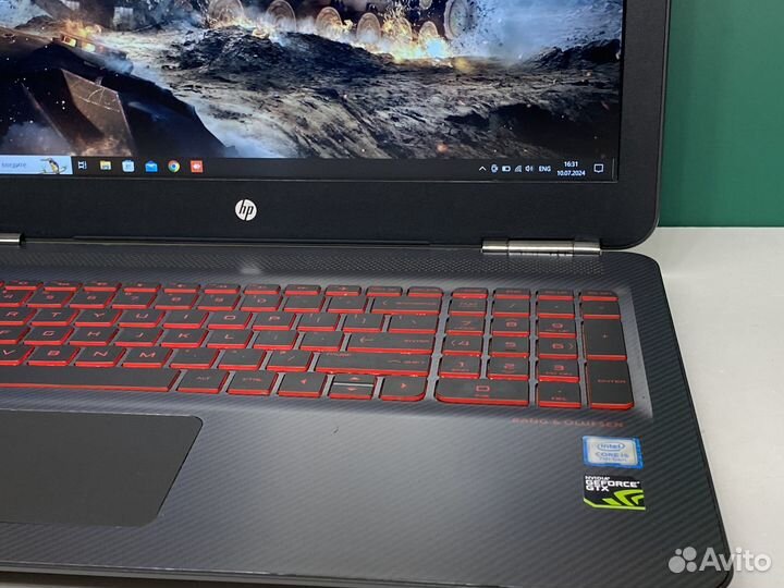 Ноутбук HP i5\12gb\gtx1050Ti-4gb\ssd+hdd игровой