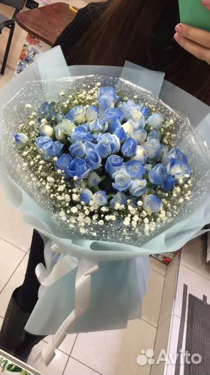Букет из кустовых роз