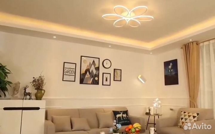 Люстра потолочная светодиодная новая