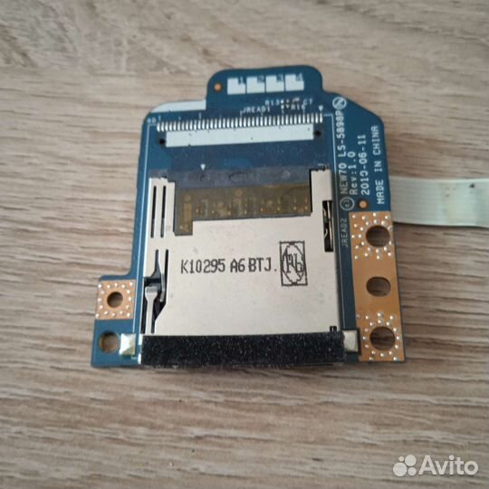 Плата картридера Acer 5552g