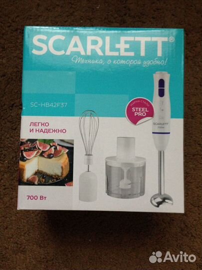 Кухонный процессор- блендер Scarlett SC-HB42F37